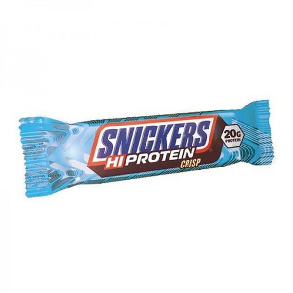 Snickers HI Protein Crisp Bar (12x55g) - Milk Chocolate Protein Riegel