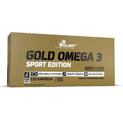 Olimp Gold Omega 3 Sport Edition - 120 Kapseln