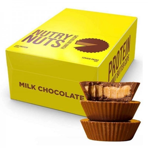 Nutry Nuts Protein Peanutbutter Cups 12er 504g