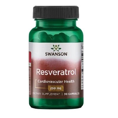 Swanson Resveratrol 30 Kapseln a 250mg