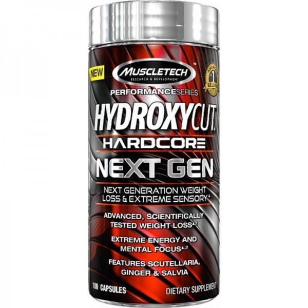 Muscletech Hydroxycut Hardcore Next Gen 100 Kapseln