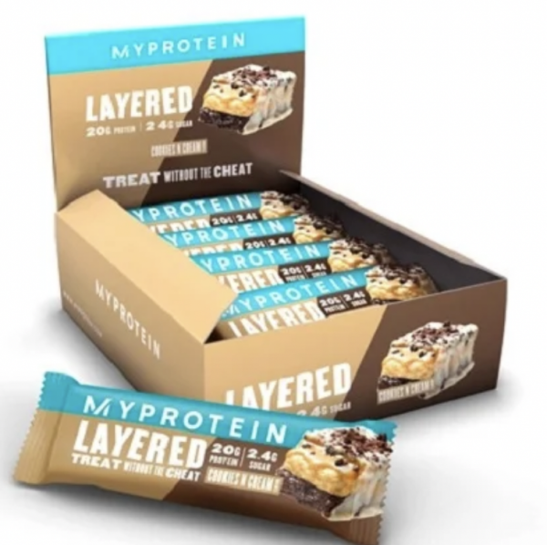 MyProtein Layered Bars 12x60g - Protein Riegel