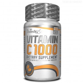 Biotech USA Vitamin C 1000mg - 100 Tabletten
