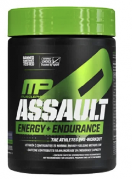 MusclePharm Assault Energy + Endurance 345g + FREE T-SHIRT
