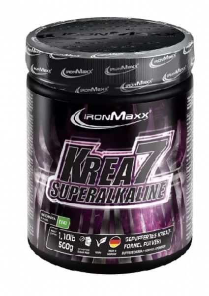 IronMaxx Krea7 Superalkaline Powder - 500g Kirsche