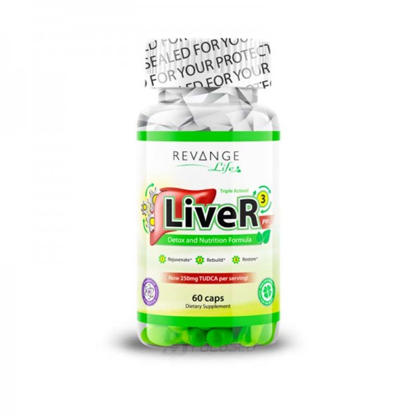 Revange Nutrition Liver PRO 60 Kapseln - Leber Support EXTREM u.a Tudca NAC