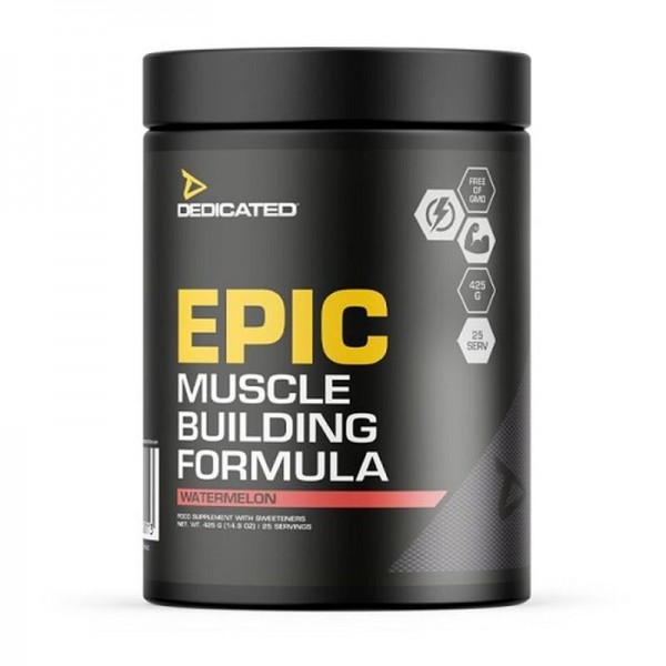 Dedicated EPIC Muscle Building Formula 425g - Muscle Supplement