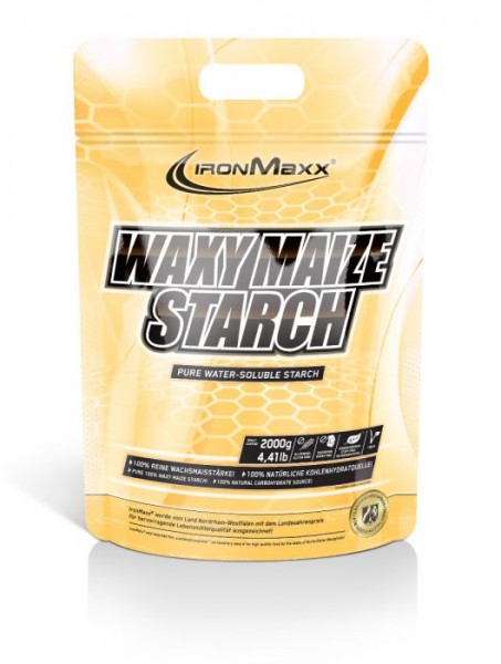 IronMaxx Waxy Maize Starch 2000g - Wachsmaisstärke